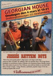 200224 JESSES RHYTHM BOYS Georgia House 4 mars 2020 200224 JESSES RHYTHM BOYS Georgia House 4 mars 2020